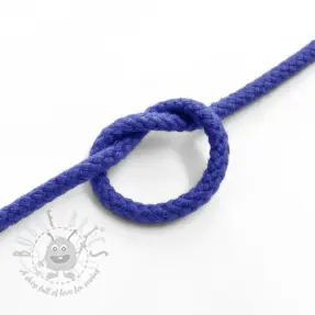 Bomullssnöre 5 mm cobalt
