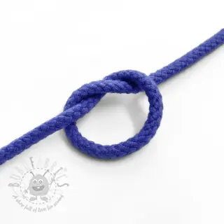 Bomullssnöre 5 mm cobalt