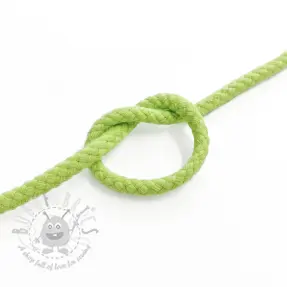 Bomullssnöre 5 mm light lime