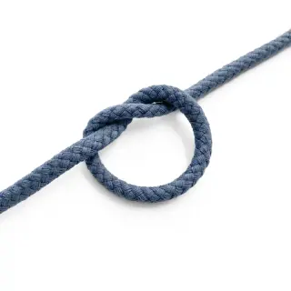 Bavlnená šnúra 5 mm middle jeans