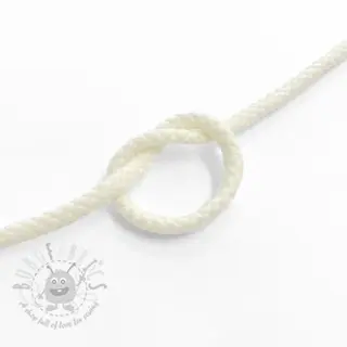 Bomullssnöre 5 mm off white