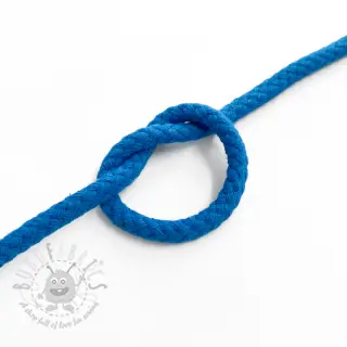 Bomullssnöre 5 mm aqua