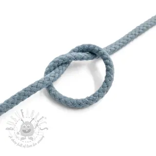 Bomullssnöre 5 mm baby blue