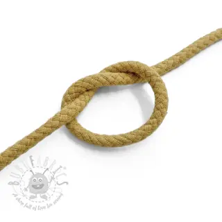 Bomullssnöre 5 mm camel