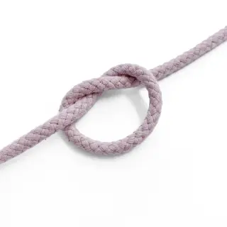 Bavlnená šnúra 5 mm washed pink