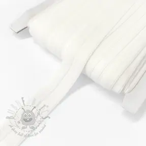 Kantelastik matt 20 mm RIB off white
