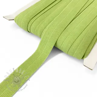 Kantelastik matt 20 mm RIB lime