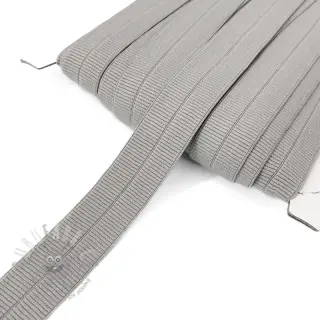 Kantelastik matt 20 mm RIB middle grey