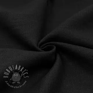 Förtvättat lin black