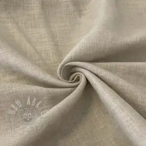 Förtvättat lin light sand