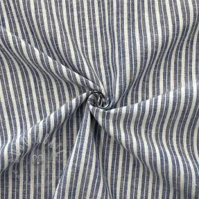 Lin med bomull Lira big stripe jeans