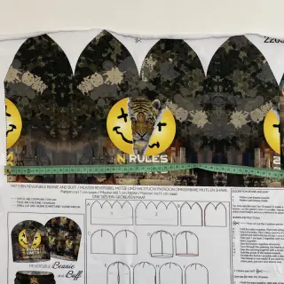 Teplákovina Rules limits SET PANEL digital print