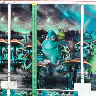 Dekorationstyg KIDS BACKPACK Dragon crew PANEL