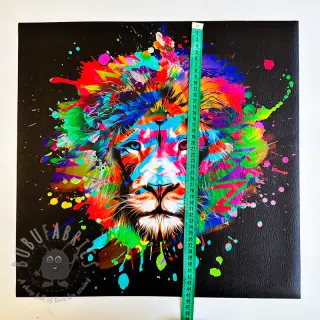 Konstläder KARIA Lion splash PANEL
