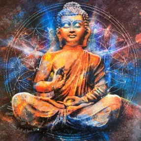 Konstläder KARIA Buddha PANEL