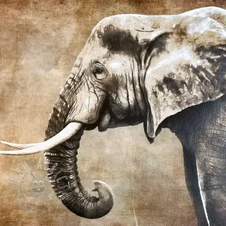 Konstläder KARIA Elephant PANEL