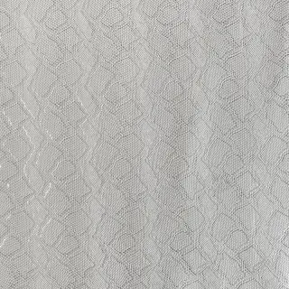 Umelá koža SNAKE blanc argent