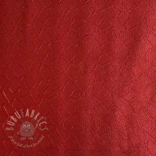 Konstläder SNAKE rouge metal