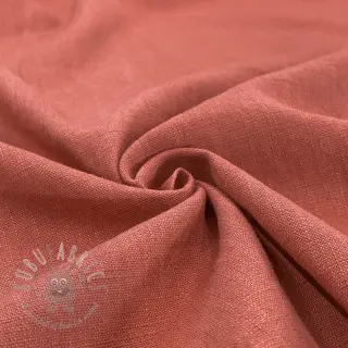 Förtvättat lin peach