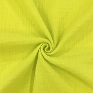 Dvojitá gázovina/mušelín neon yellow
