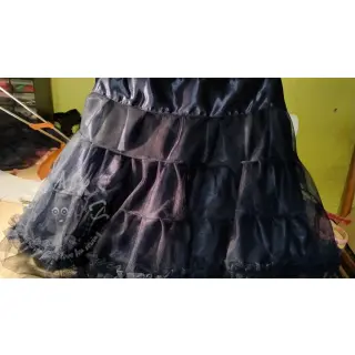 Tyll till TUTU-kjol navy 160 cm