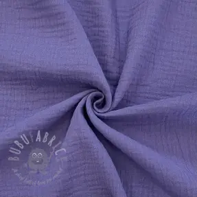 Dubbelgasväv/muslin lavender ORGANIC
