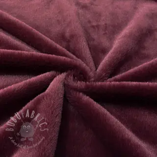 Konstpäls SMOOTH bordeaux