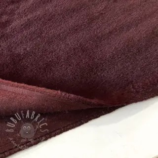 Konstpäls SMOOTH bordeaux