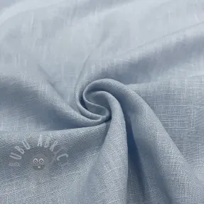 Förtvättat lin baby blue