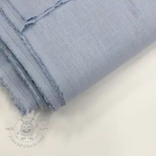 Förtvättat lin baby blue