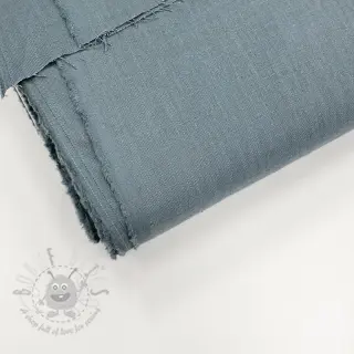 Förtvättat lin ocean green