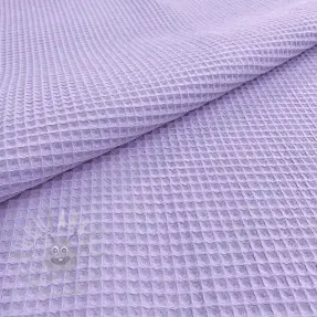 Bomull med vaffelbindning bright lilac