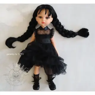Tyll till TUTU-kjol DOT black