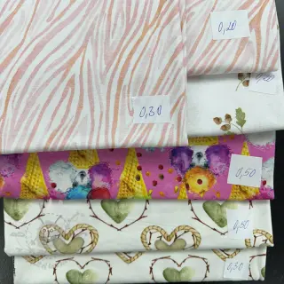 Tygpaket jersey digi tryck 1783