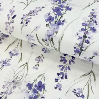 Dekorationstyg premium Watercolour lavender field