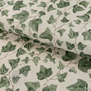 Dekorationstyg Linenlook Hedera watercolour