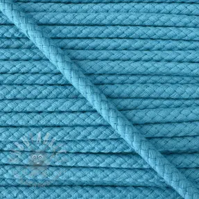 Bomullssnöre 8 mm ocean blue