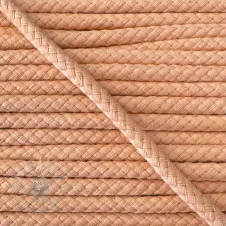 Bomullssnöre 8 mm peach