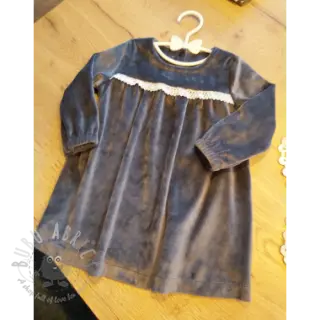 Babyplysch dark grey
