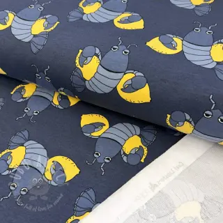 Sweatshirttyg Cool lobsters blue
