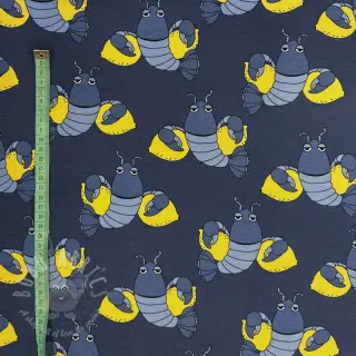 Sweatshirttyg Cool lobsters blue