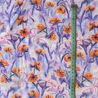 Viskos RADIANCE Dried flower digital print