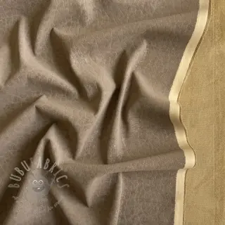 Konstläder för kläder STRUCTURE taupe