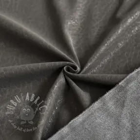 Konstläder för kläder STRUCTURE grey