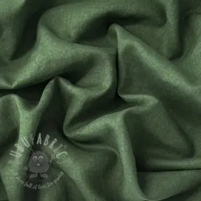 Förtvättat lin 170 g forest green