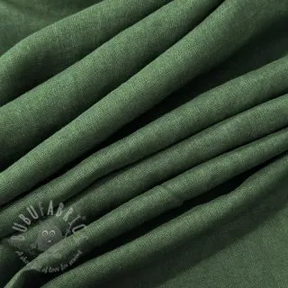 Förtvättat lin 170 g forest green