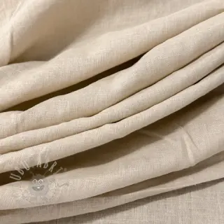 Förtvättat lin 170 g beige