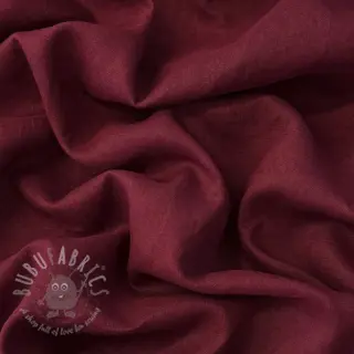 Förtvättat lin 170 g bordeaux