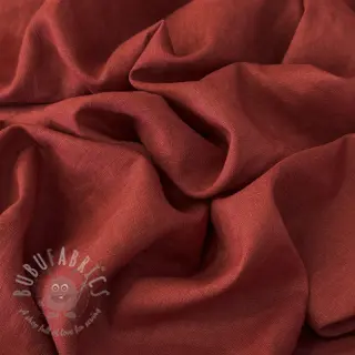Förtvättat lin 170 g wine red