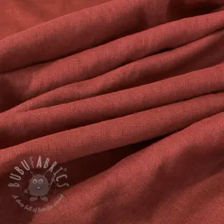 Förtvättat lin 170 g wine red